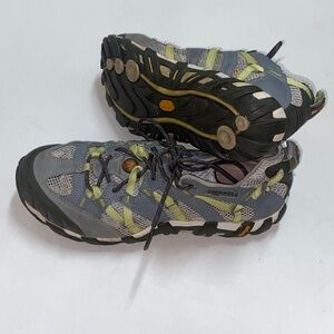 Merrell Waterproof Orange and Gray Continuum Shoes Size 7.5
